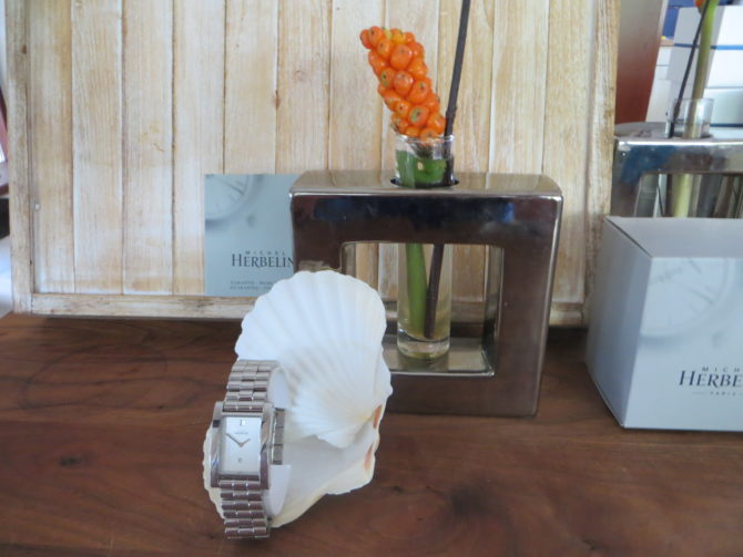Michel Herbelin heren&dames horloge edelstaal