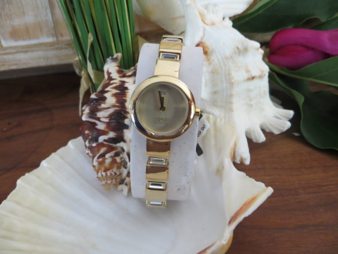 ESPRIT goldplated dames horloge