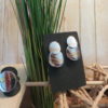 Zilveren oorhangers design met rose goldplated - Image 5